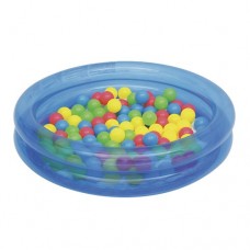 Bestway - Up, In and Over 36 Inch x 8 Inch 2-Ring Ball Pit Play Pool, Pink   565368759